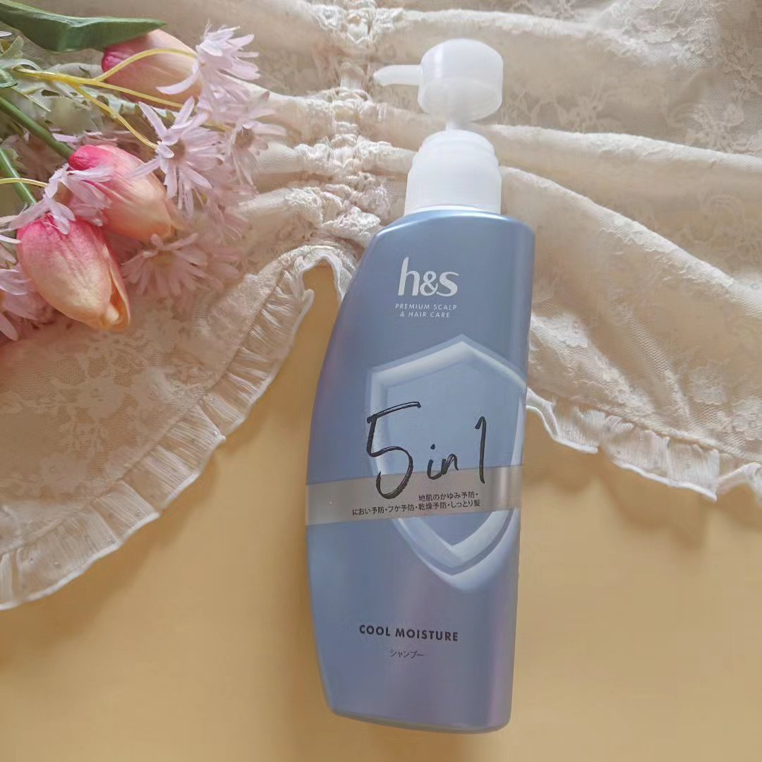 5in1クールモイスチャーシャンプー/コンディショナー/h&s/市販シャンプーを使ったクチコミ（1枚目）