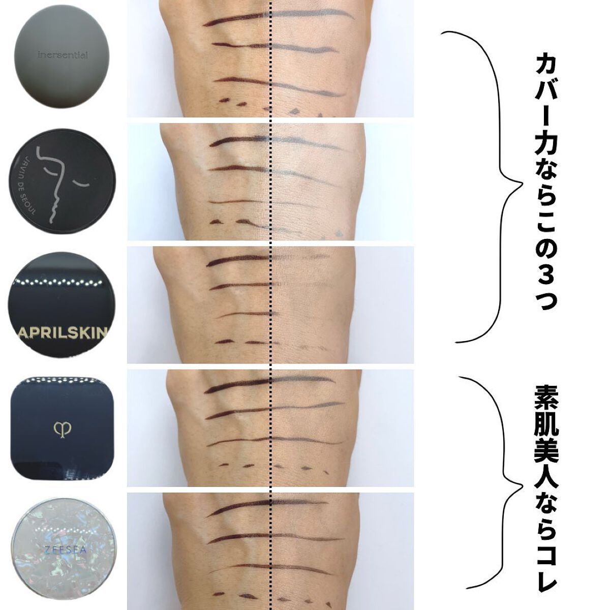 マジックスノークッションブラック 3.0/APRILSKIN/クッションファンデーションを使ったクチコミ(9枚目)