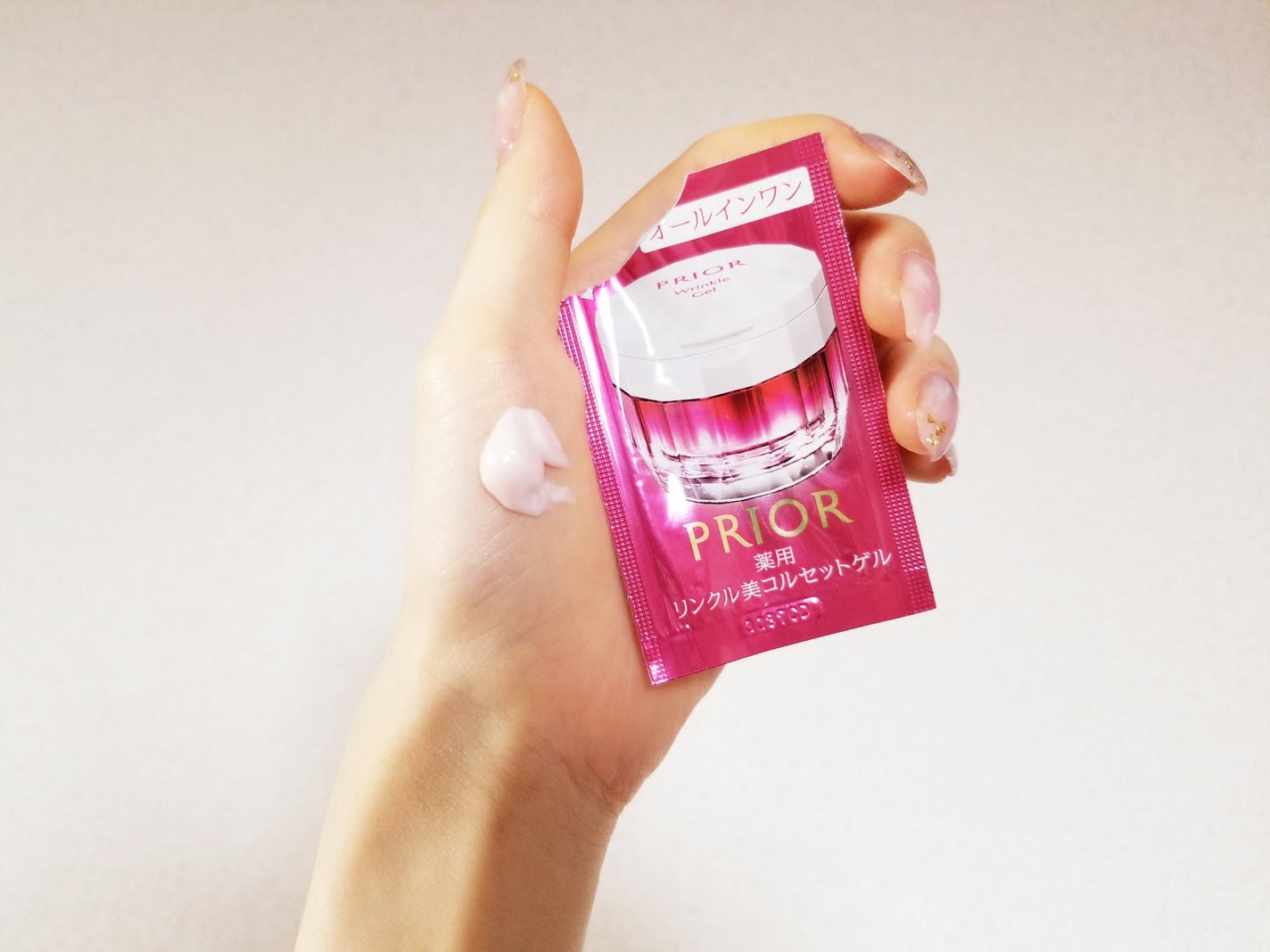 薬用 リンクル美コルセットゲル/プリオール/オールインワン化粧品を使ったクチコミ(1枚目)