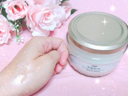 ボディスクラブ デリケート・ジャスミン/SABON/ボディスクラブを使ったクチコミ(3枚目)