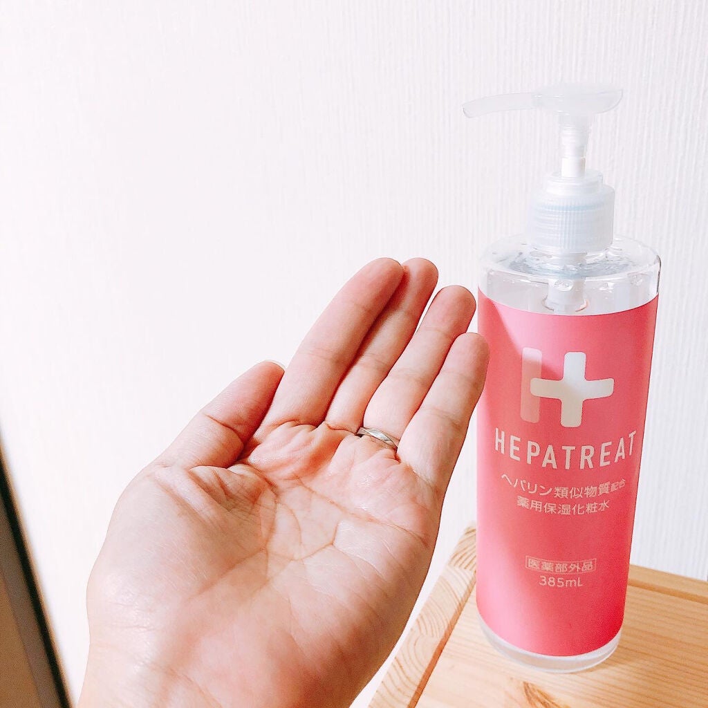 ヘパトリート 薬用保湿化粧水/ゼトックスタイル/化粧水を使ったクチコミ(1枚目)