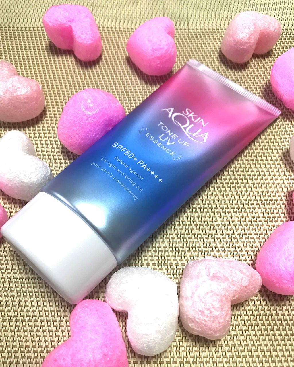 スキンアクア トーンアップUVエッセンス/スキンアクア/日焼け止めクリームを使ったクチコミ（1枚目）