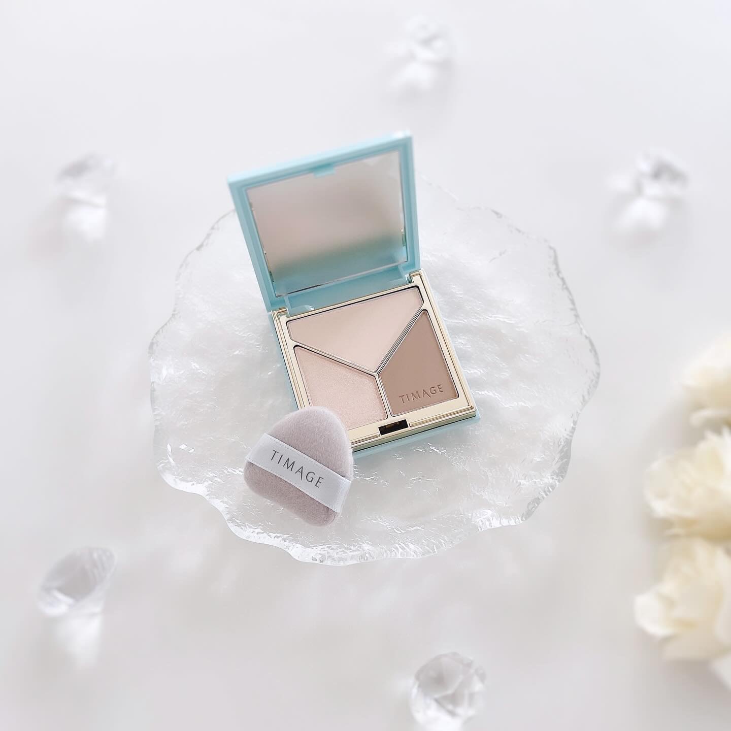 ハイライトシェーディングパレット/TIMAGE/パウダーハイライトを使ったクチコミ（1枚目）
