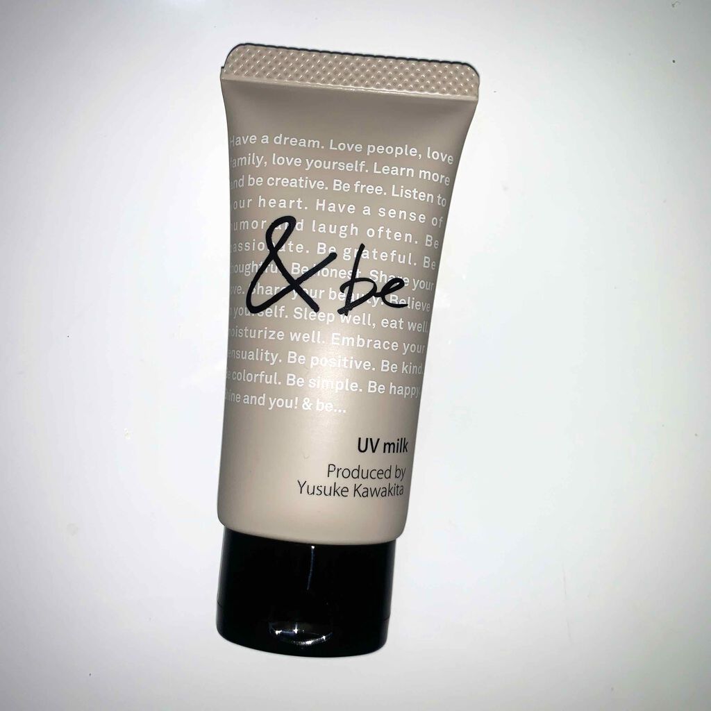 UVミルク/＆be/日焼け止め・UVケアを使ったクチコミ（1枚目）