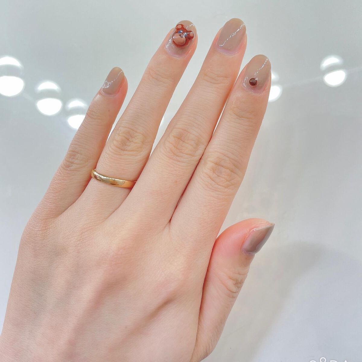 プレミアムノーワイプトップジェル/ネイル工房/ジェルネイルを使ったクチコミ（2枚目）