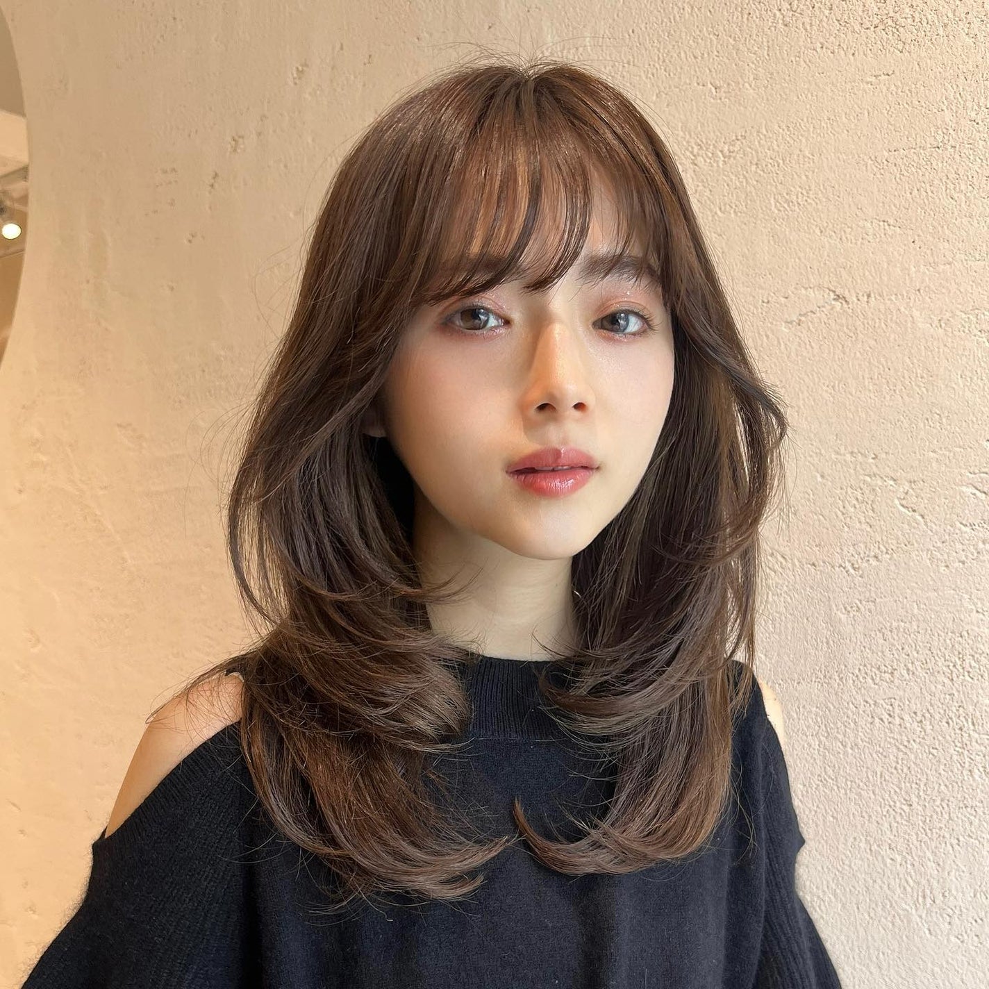 HARUNA on LIPS 「.大人なナチュラルヘア✨.韓国っぽく🌟ワンカールでやりすぎない..」(3枚目)