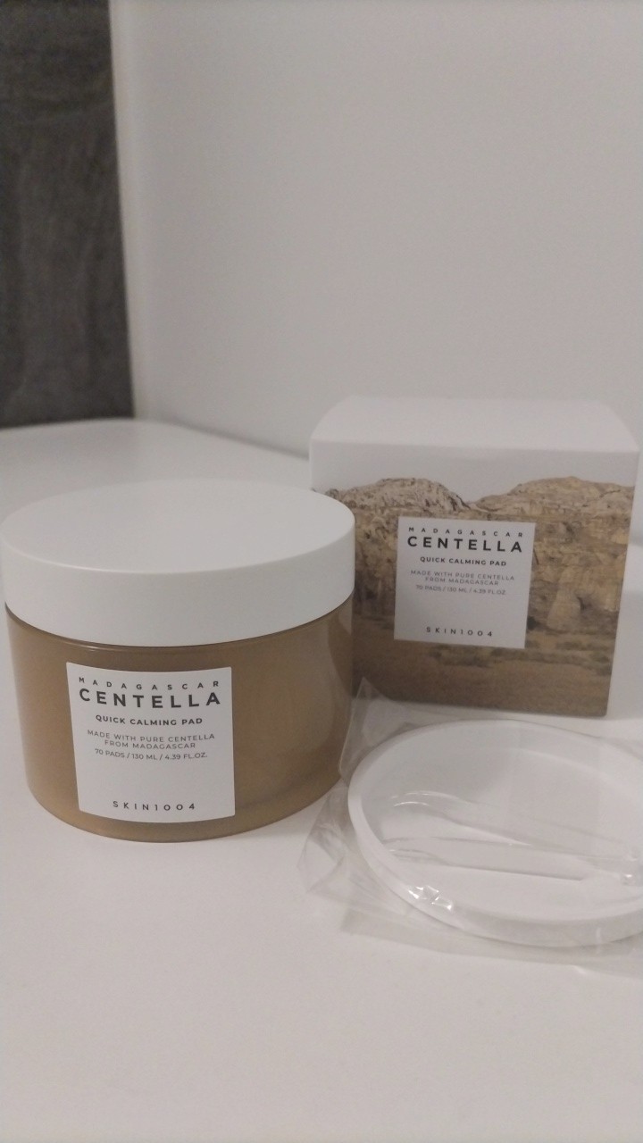 センテラ クイックカーミングパッド/SKIN1004/トナーパッドを使ったクチコミ（1枚目）