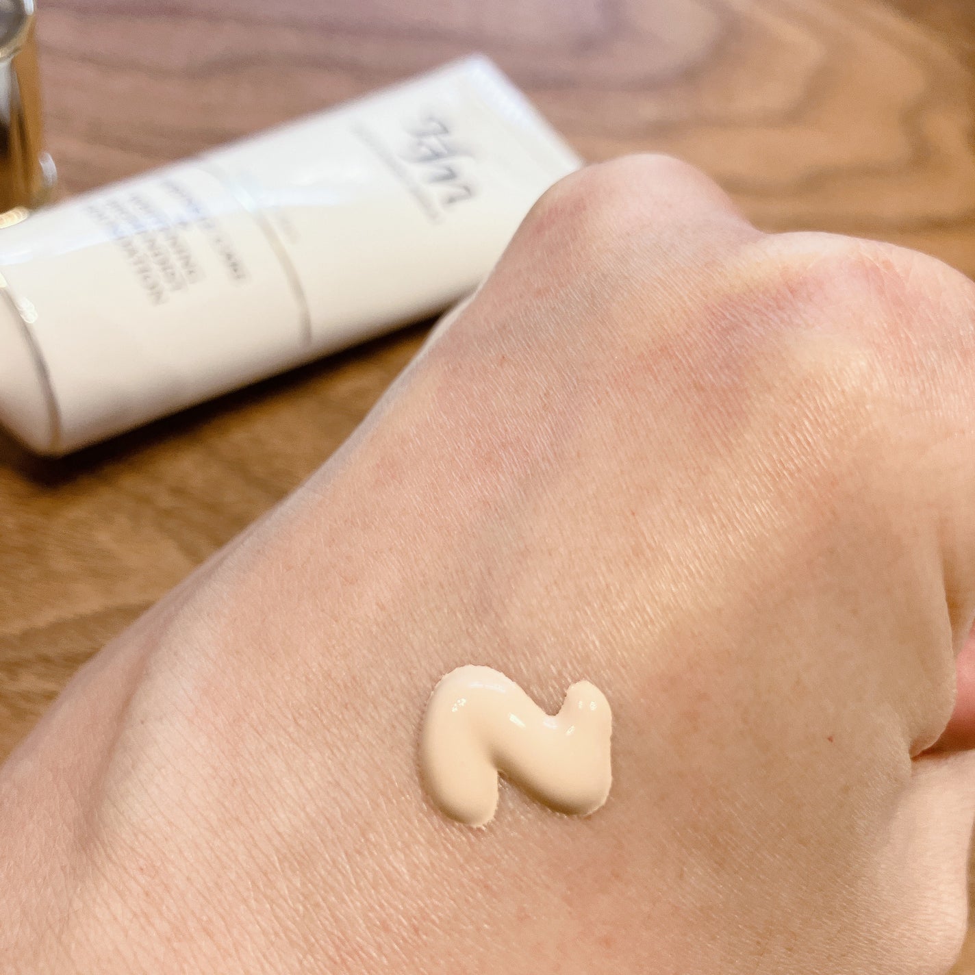 リンクルケア&ホワイトニング ハイエンディストファンデーション/ハダメキミライ/リキッドファンデーションを使ったクチコミ(2枚目)