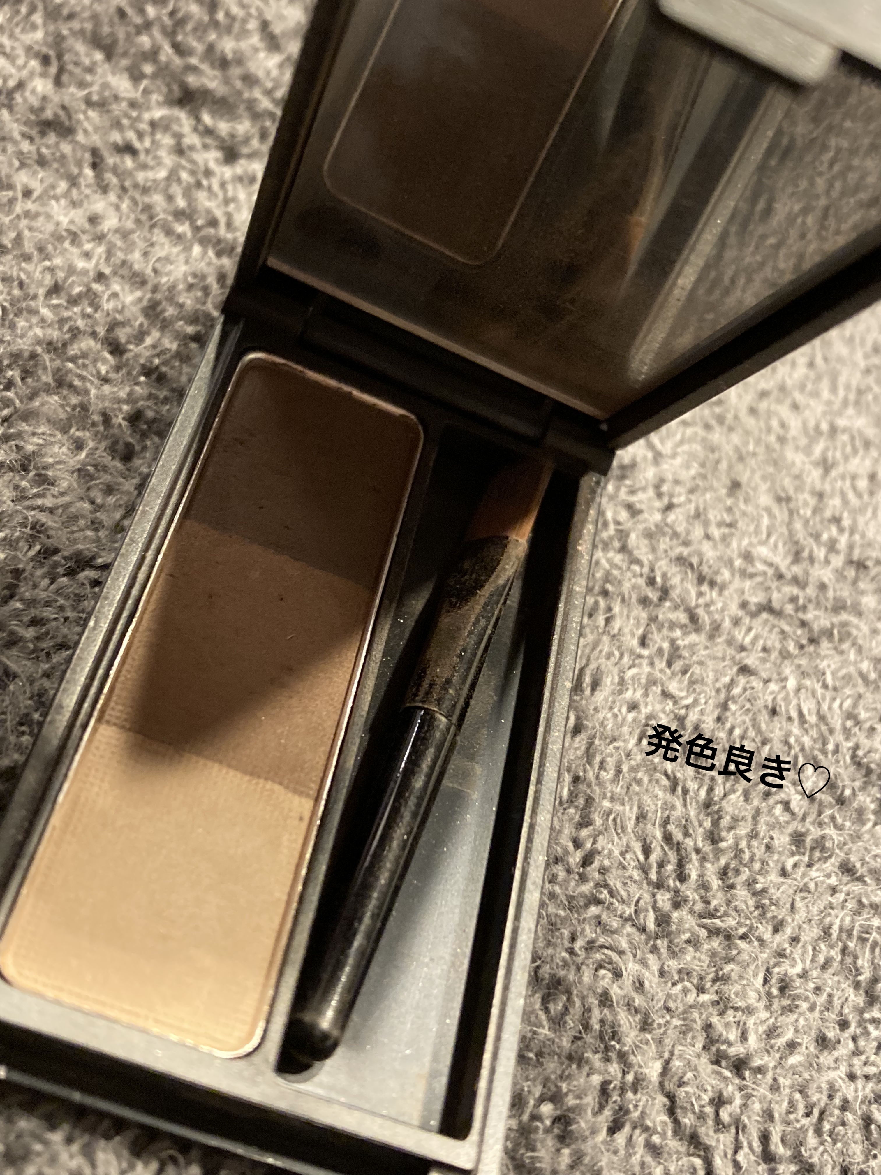 UR GLAM　EYEBROW POWDER/U R GLAM/パウダーアイブロウを使ったクチコミ（1枚目）