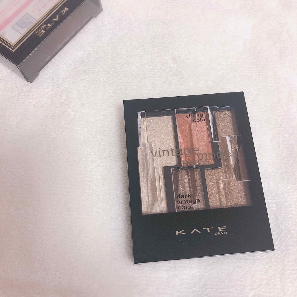 ヴィンテージモードアイズ/KATE/アイシャドウパレットを使ったクチコミ（1枚目）