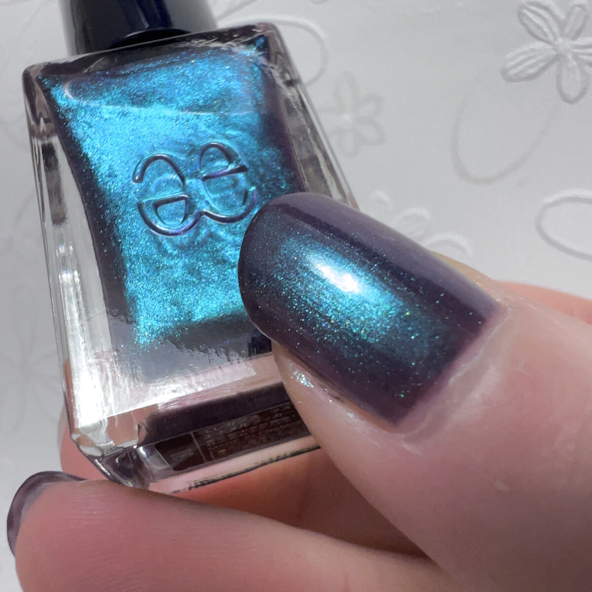 エレガンス ラズル エナメルラッカー 31 Indigo rise/エレガンス ラズル /マニキュアを使ったクチコミ（3枚目）