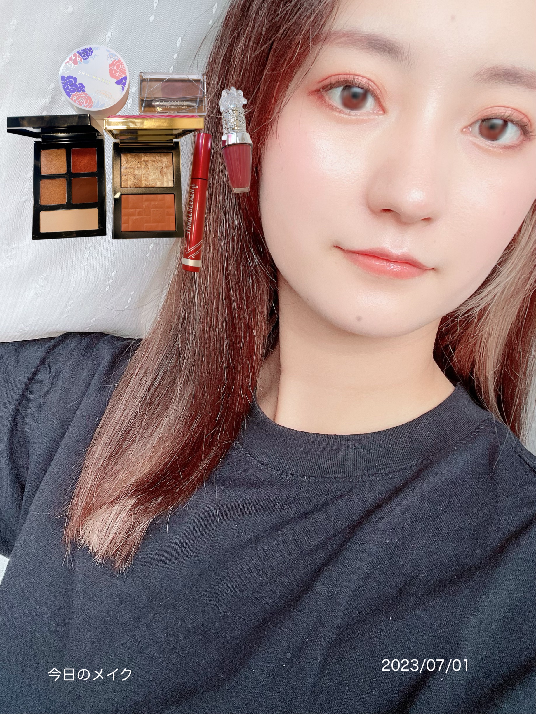 ノーズ＆アイブロウパウダー/CEZANNE/パウダーアイブロウを使ったクチコミ（1枚目）