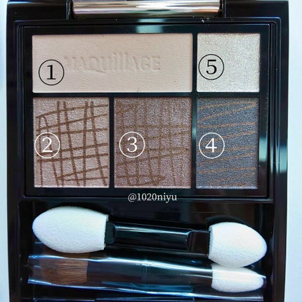 ドラマティックスタイリングアイズ/マキアージュ/アイシャドウパレットを使ったクチコミ(6枚目)