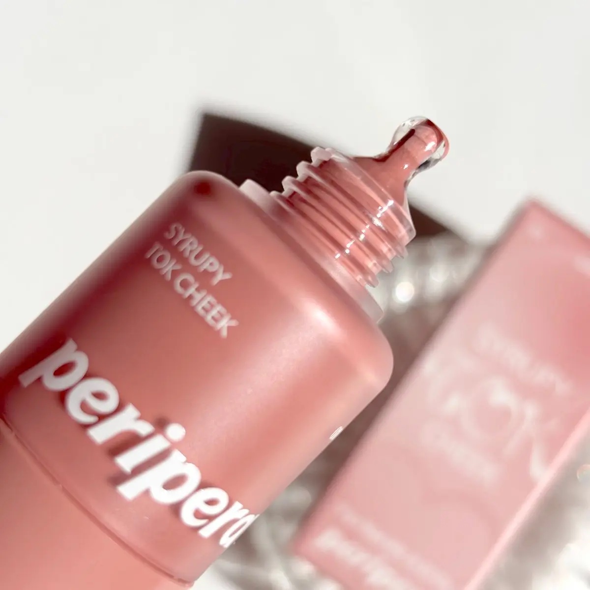 ペリペラ シロッピー トック チーク/PERIPERA/リキッドチークを使ったクチコミ（2枚目）
