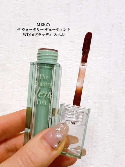 ザ ウォータリー デュー ティント シーズン3/MERZY/リップティントを使ったクチコミ(2枚目)