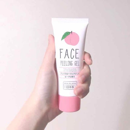 フェイスピーリングジェル ピーチの香り/DAISO/ピーリングを使ったクチコミ(1枚目)