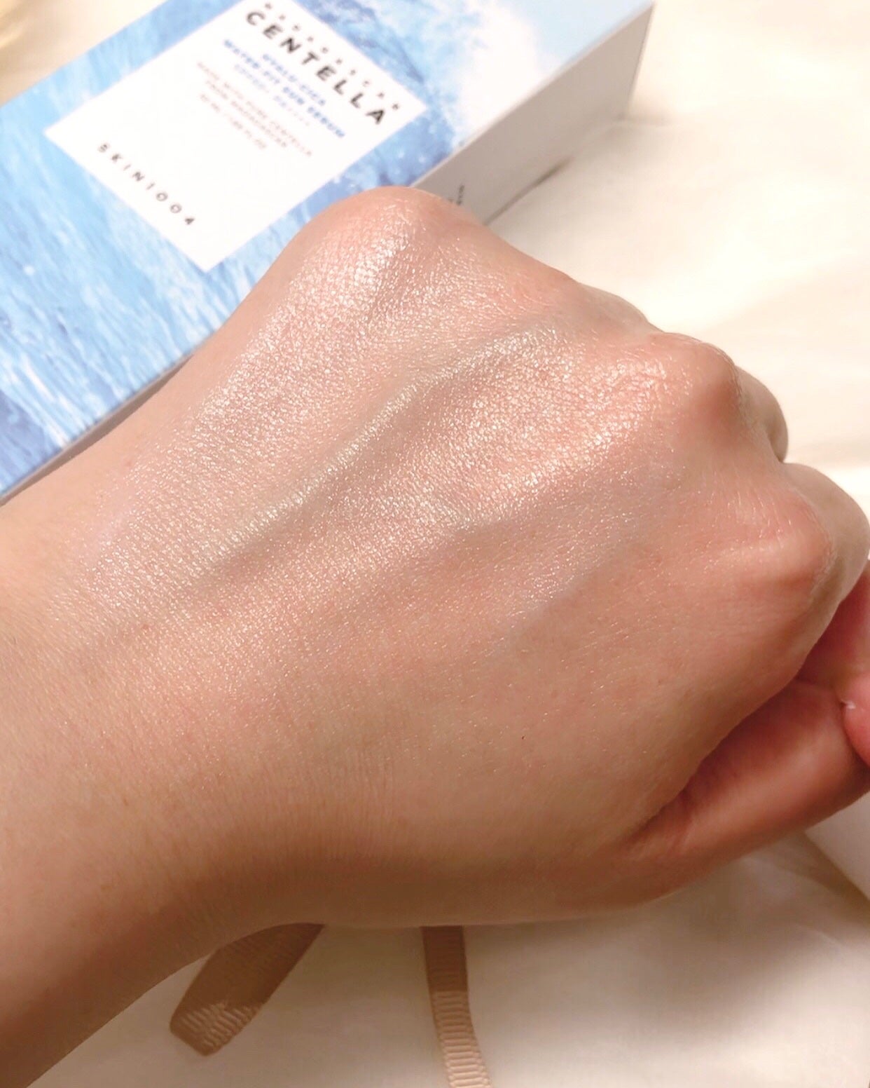 ヒアルーシカ ウォーターフィット サンセラム/SKIN1004/日焼け止めローションを使ったクチコミ(4枚目)