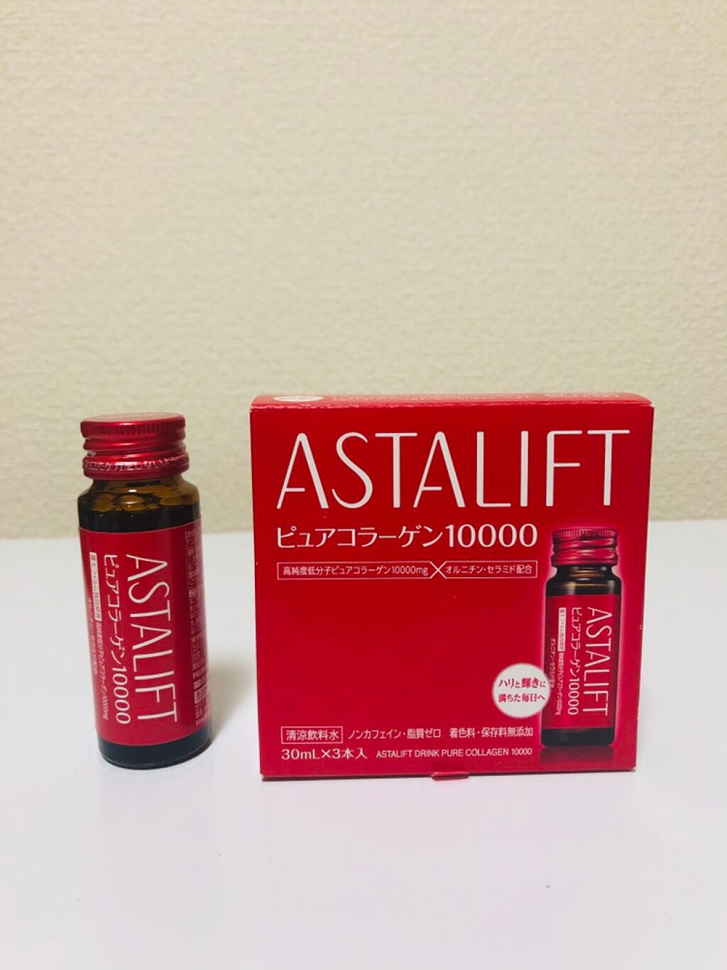 ドリンク ピュアコラーゲン10000/アスタリフト/美容ドリンクを使ったクチコミ(1枚目)