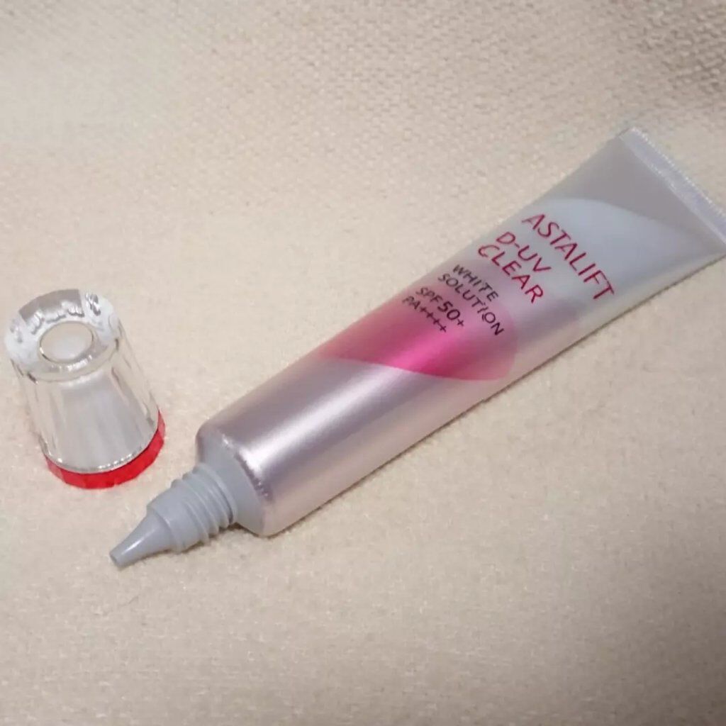 D-UVクリア ホワイトソリューション/アスタリフト/日焼け止めクリームを使ったクチコミ(4枚目)