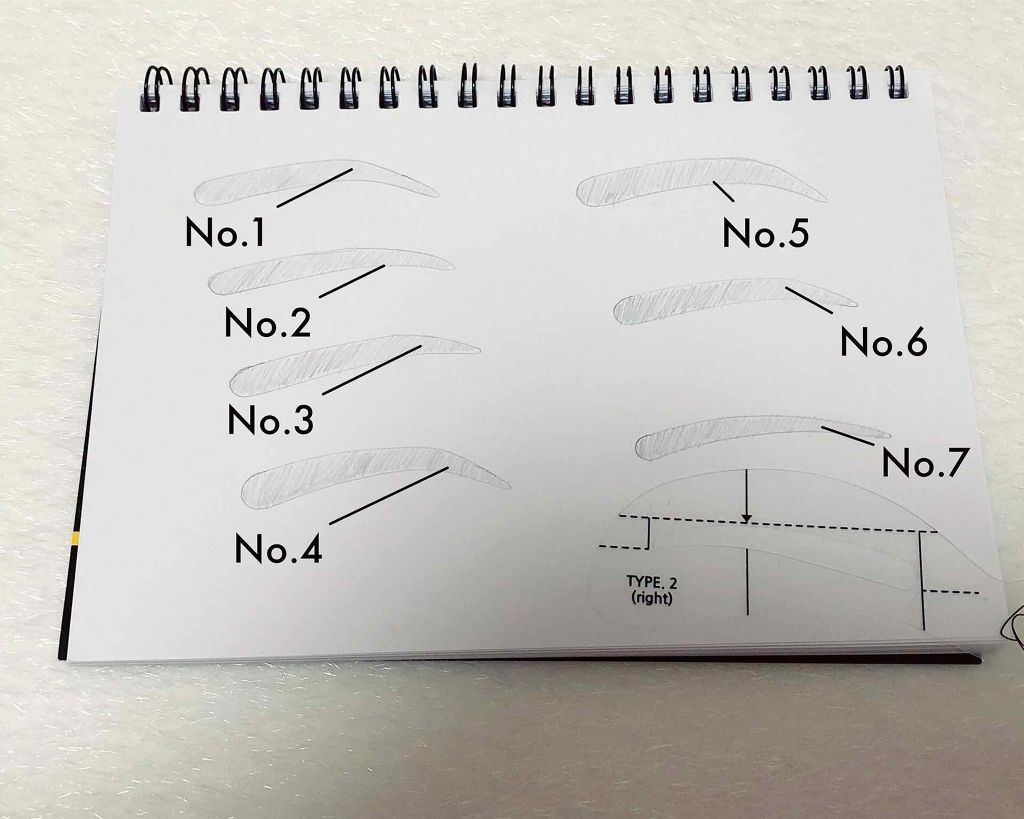 アイブローガイド/Olive Young/メイクアップキットを使ったクチコミ（2枚目）