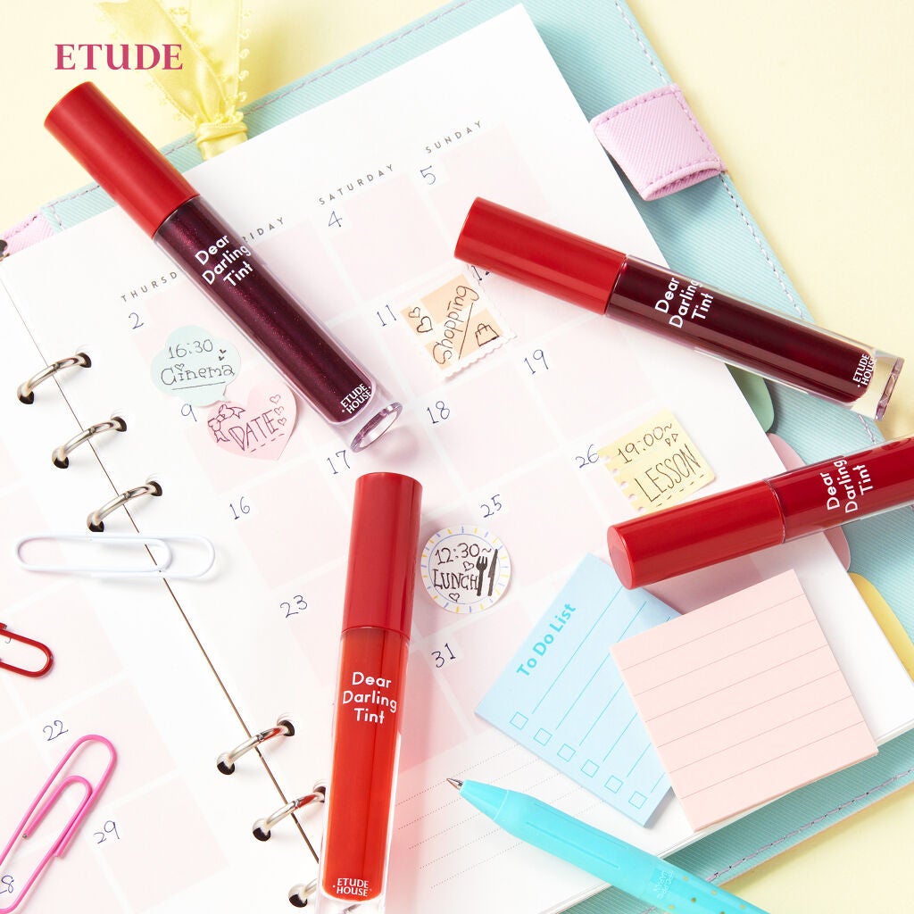 ディアダーリン ウォータージェルティント/ETUDE/リップティントを使ったクチコミ(1枚目)