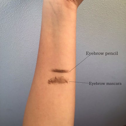 ブロウインク カラーティントデュオ/MAYBELLINE NEW YORK/眉ティントを使ったクチコミ(2枚目)