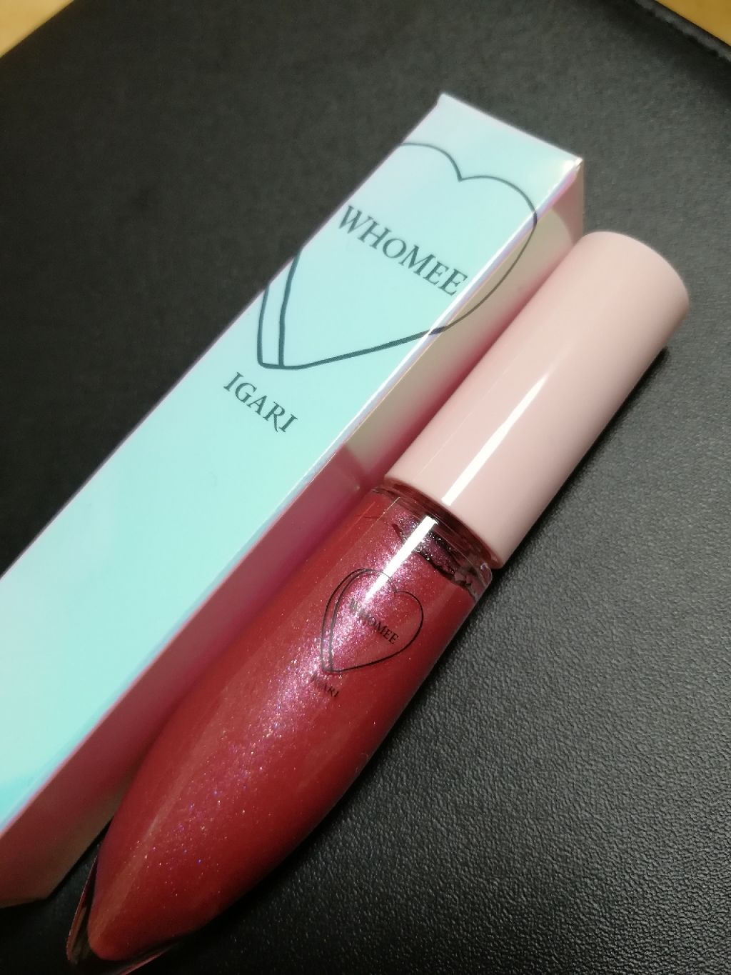 キラティントグロス/WHOMEE/リップティントを使ったクチコミ(1枚目)