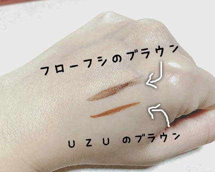 EYE OPENING LINER/UZU BY FLOWFUSHI/リキッドアイライナーを使ったクチコミ(3枚目)