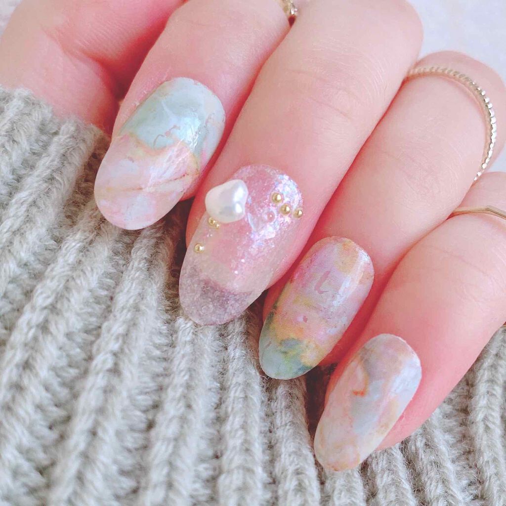 AC ネイル フィックス グロッシー トップコート/AC MAKEUP/ネイルトップコートを使ったクチコミ（3枚目）