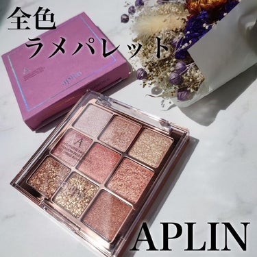 ワンピックアイシャドウパレット/APLIN/アイシャドウパレットを使ったクチコミ（1枚目）