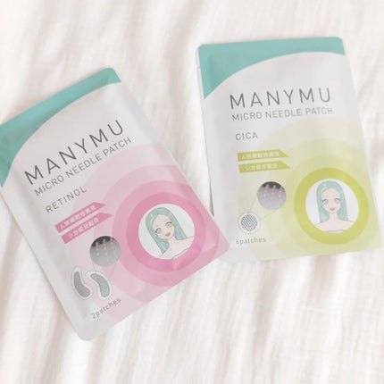 マイクロニードルパッチ シカ/MANYMU/シートマスク・パックを使ったクチコミ(1枚目)