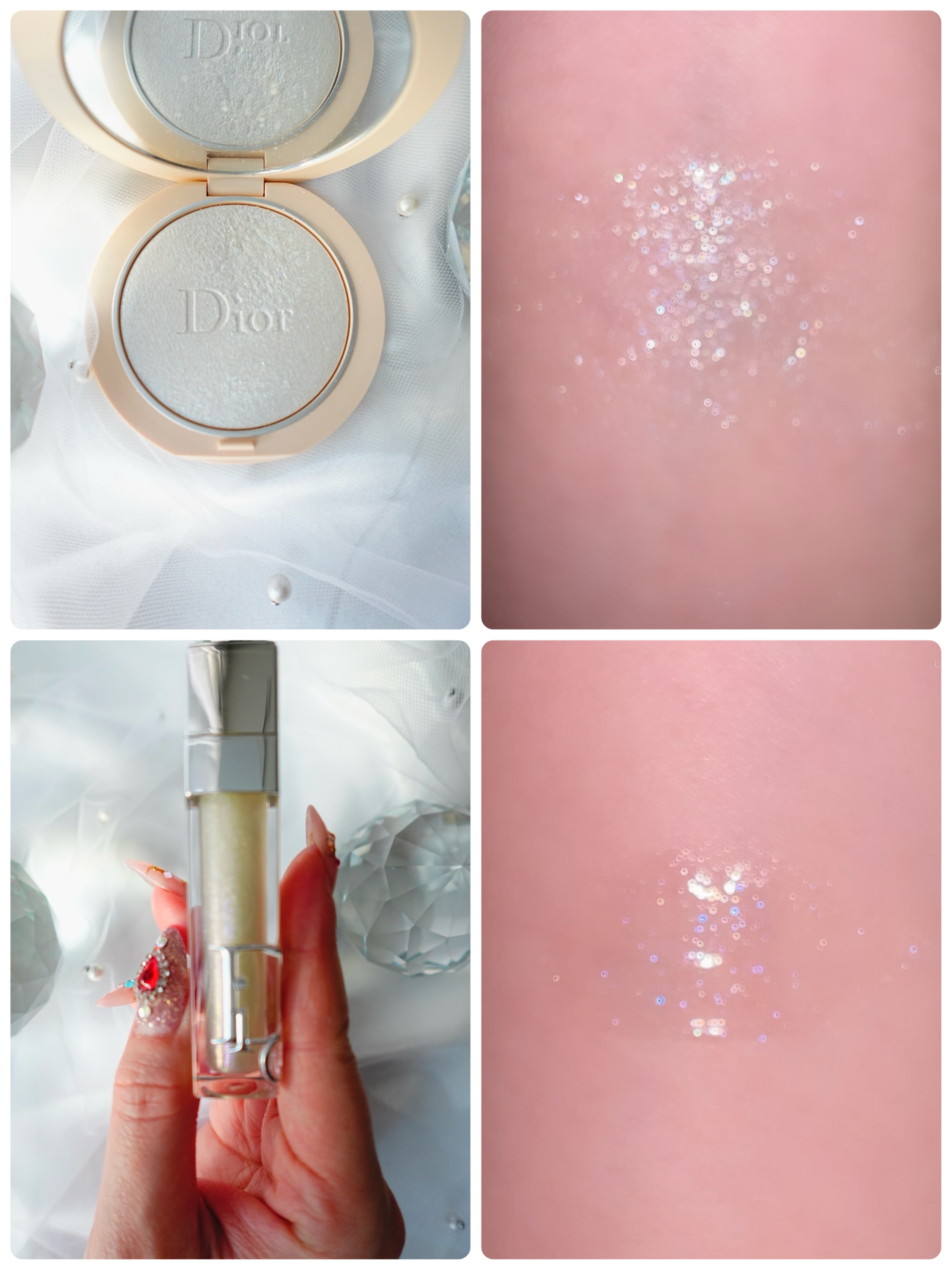  シアー グリッターアイズ/KiSS/単色アイシャドウを使ったクチコミ（2枚目）