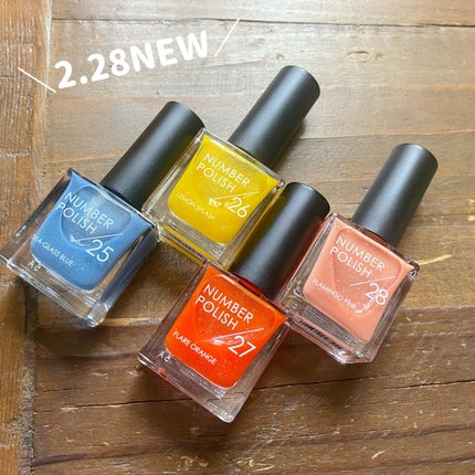 NUMBER POLISH /D-UP/マニキュアを使ったクチコミ(1枚目)