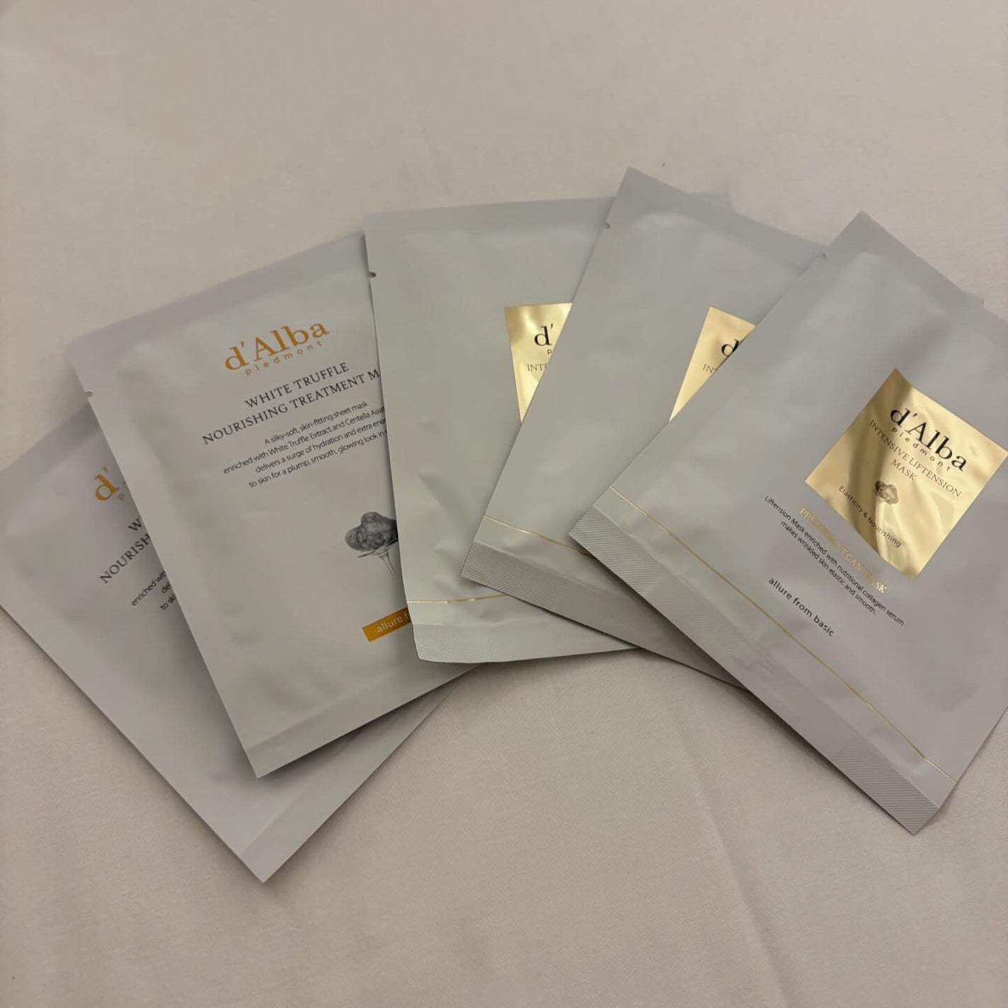 ホワイトトリュフナリシングトリートメントマスク/ダルバ/シートマスク・パックを使ったクチコミ(2枚目)