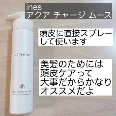 アクア チャージ ムース/ines/頭皮ケアを使ったクチコミ（3枚目）