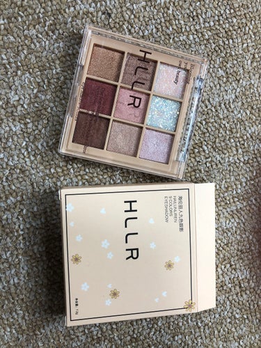  HAILUNLIREN 9 COLORS EYESHADOW /HLLR /パウダーアイシャドウを使ったクチコミ（3枚目）