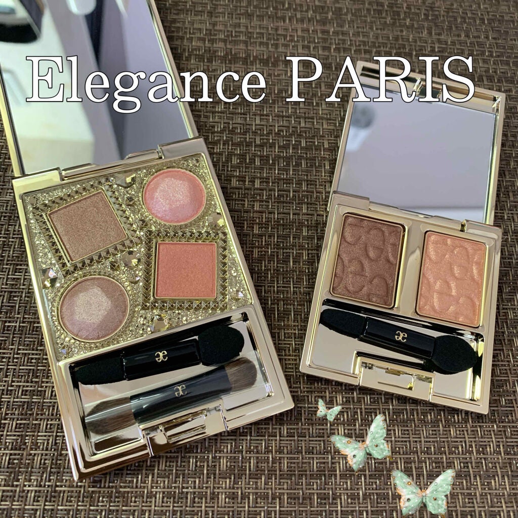 エレガンス ヌーヴェル アイズ/Elégance/アイシャドウパレットを使ったクチコミ(1枚目)