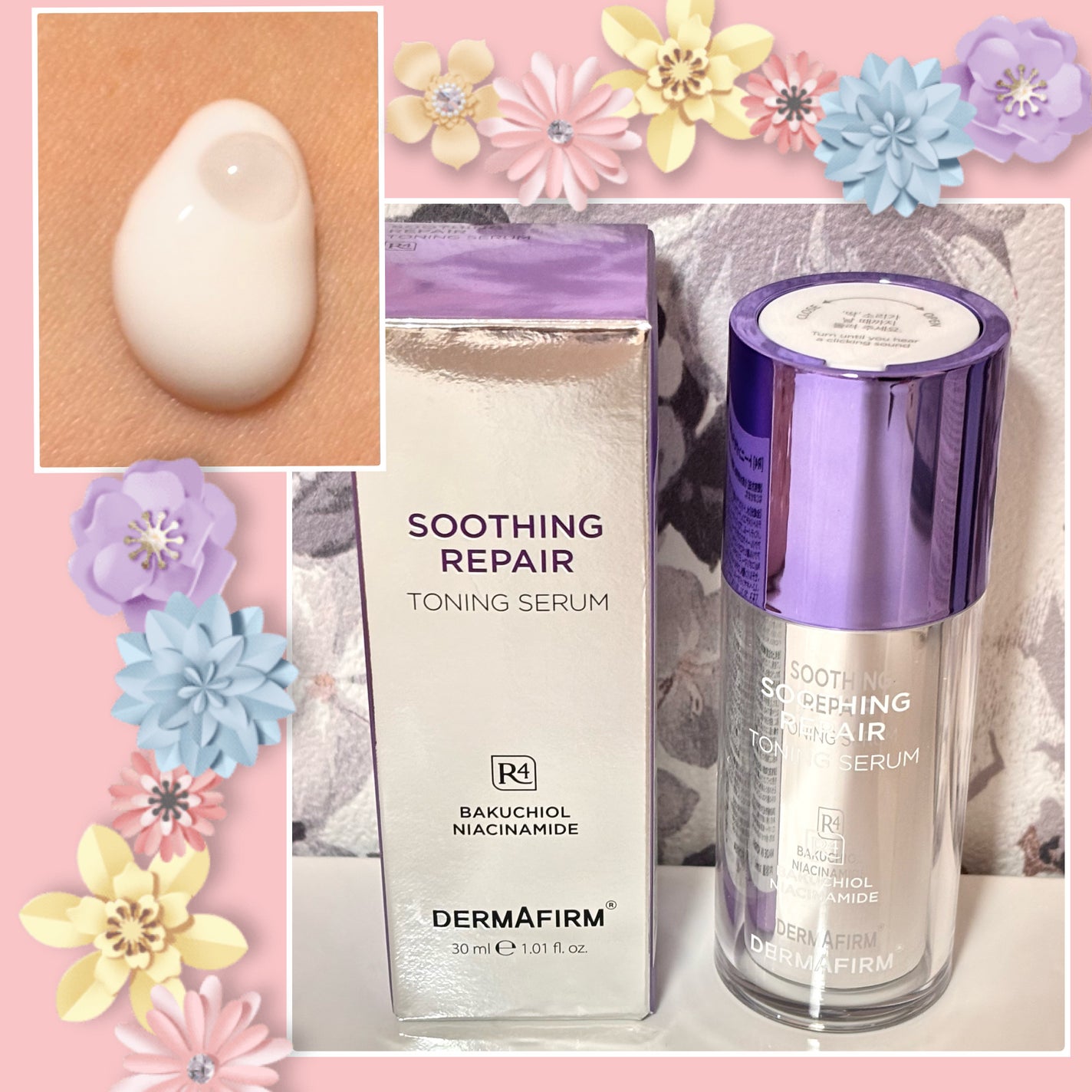 SOOTHING REPAIR TONING SERUM R4/ダーマファーム/美容液を使ったクチコミ(1枚目)
