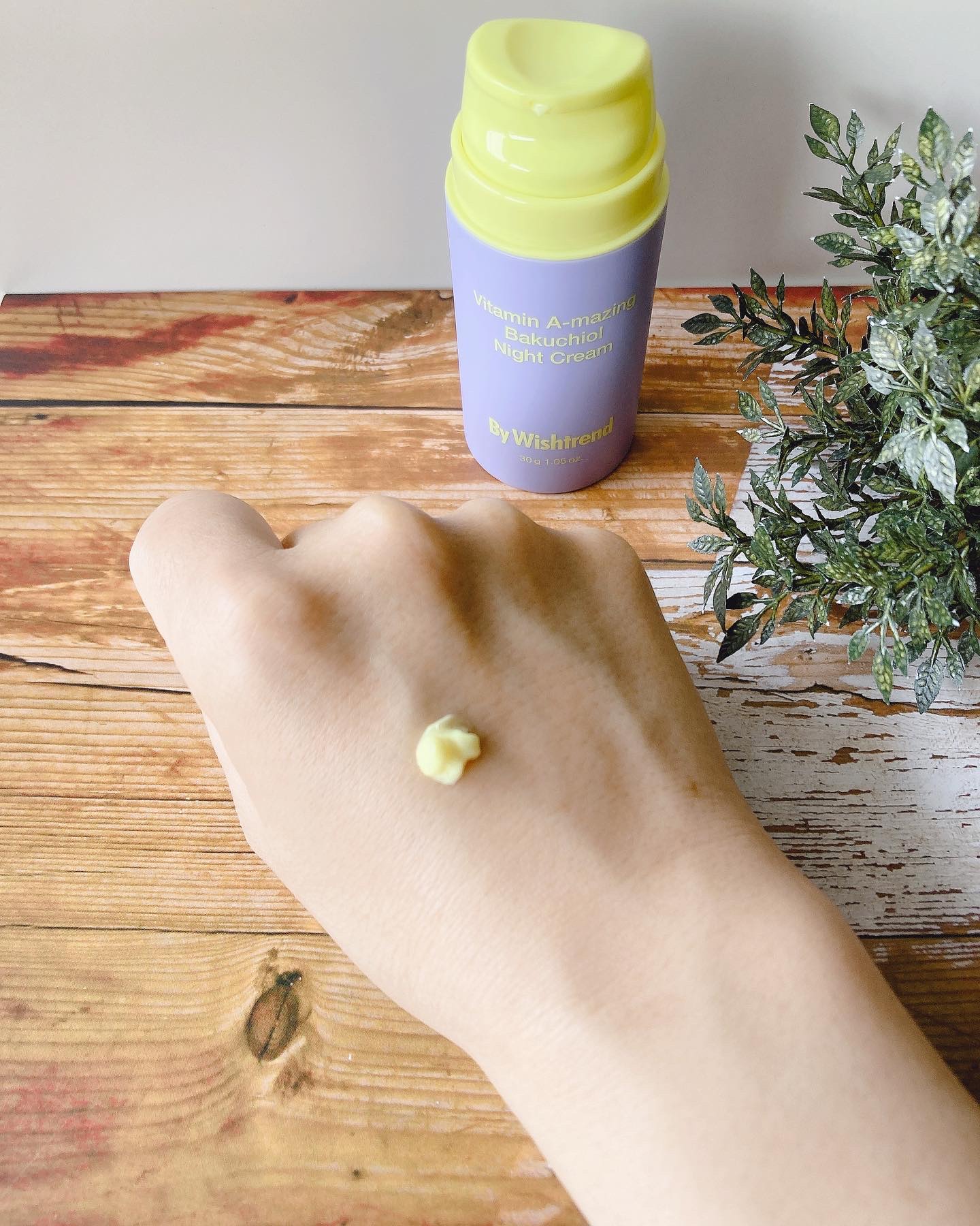 ビタミンA-mazingバクチオールナイトクリーム/By Wishtrend/フェイスクリームを使ったクチコミ（3枚目）