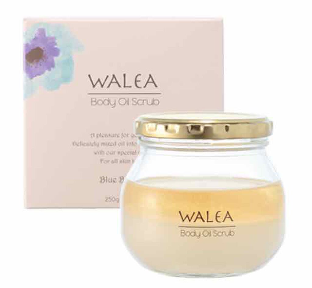 ボディオイルスクラブ ブルーブケ/ワレア/ボディオイルを使ったクチコミ(3枚目)