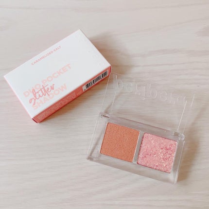 デュオ ポケット グリッター シャドウ/PERIPERA/アイシャドウパレットを使ったクチコミ(4枚目)