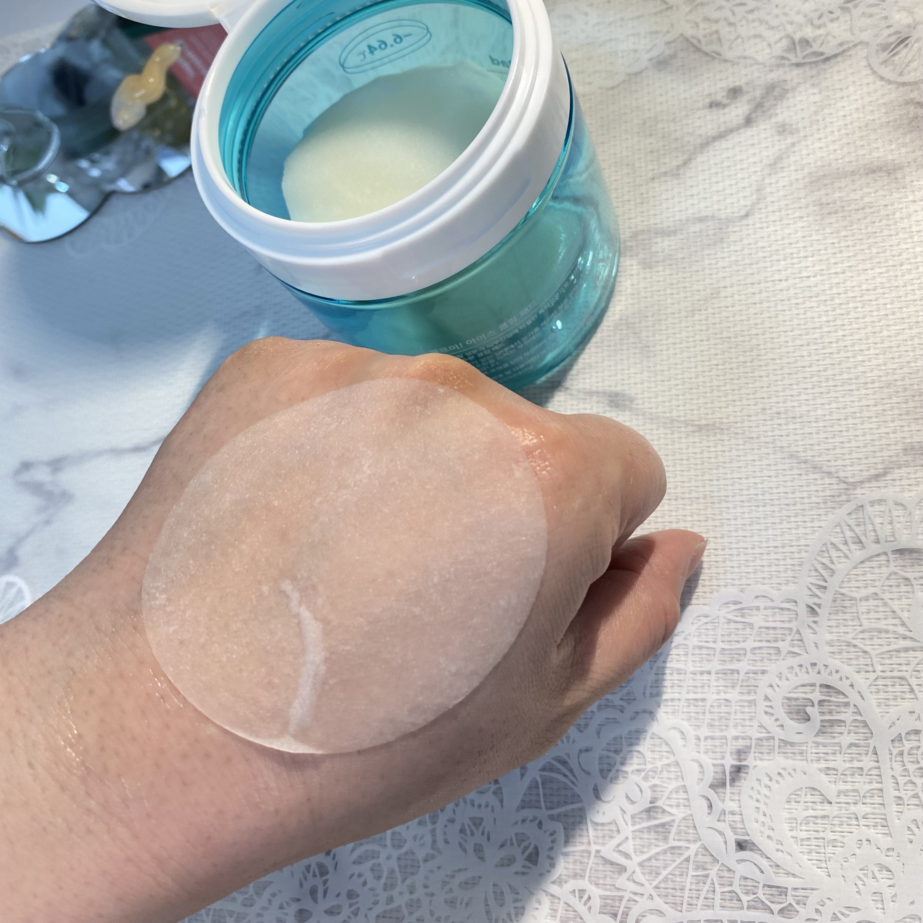 ヘルプミー! アイスクーリングパッド/One-day's you/トナーパッドを使ったクチコミ（2枚目）