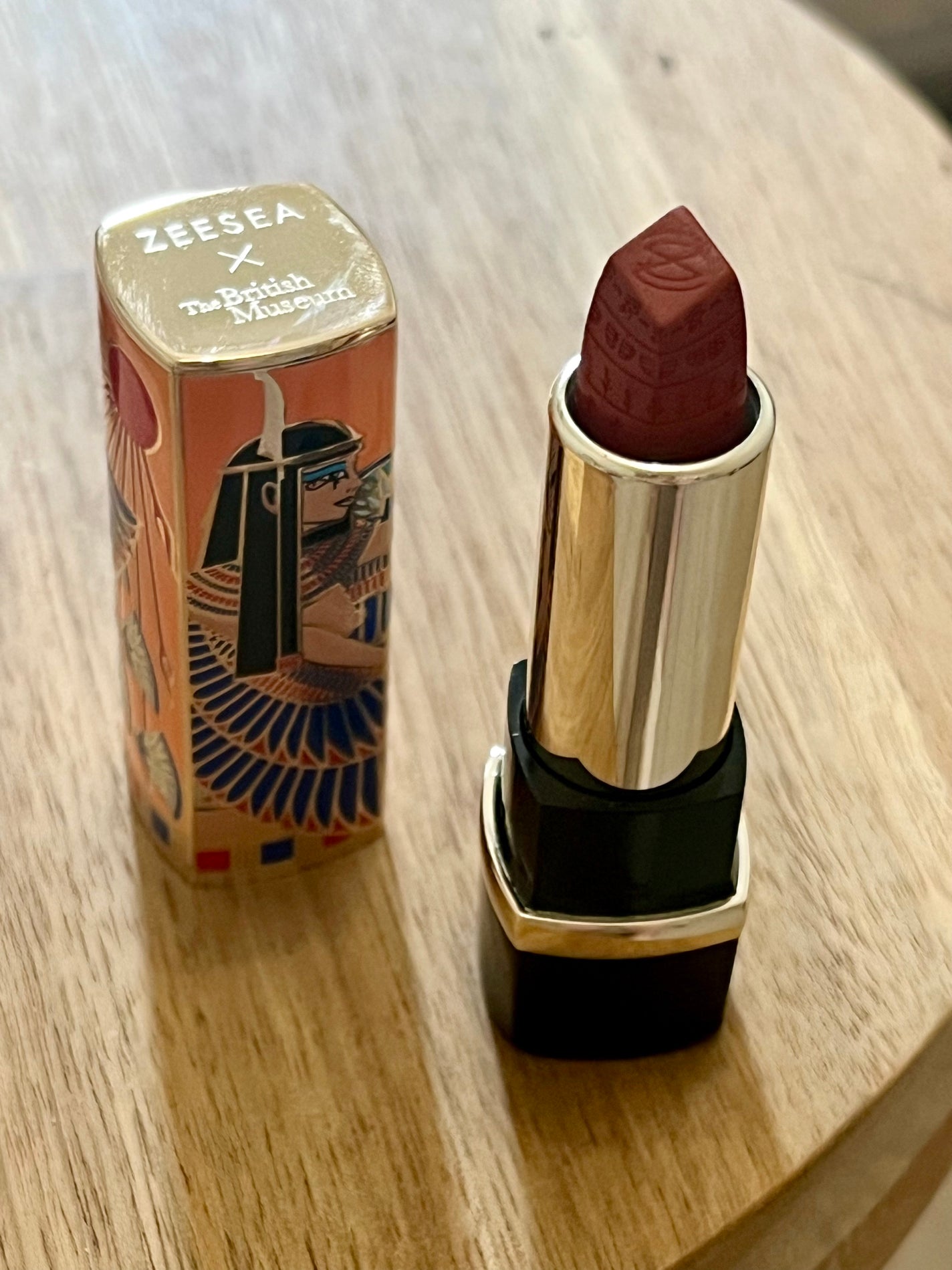 エジプトシリーズ シルキーリップスティック/ZEESEA/口紅を使ったクチコミ(1枚目)