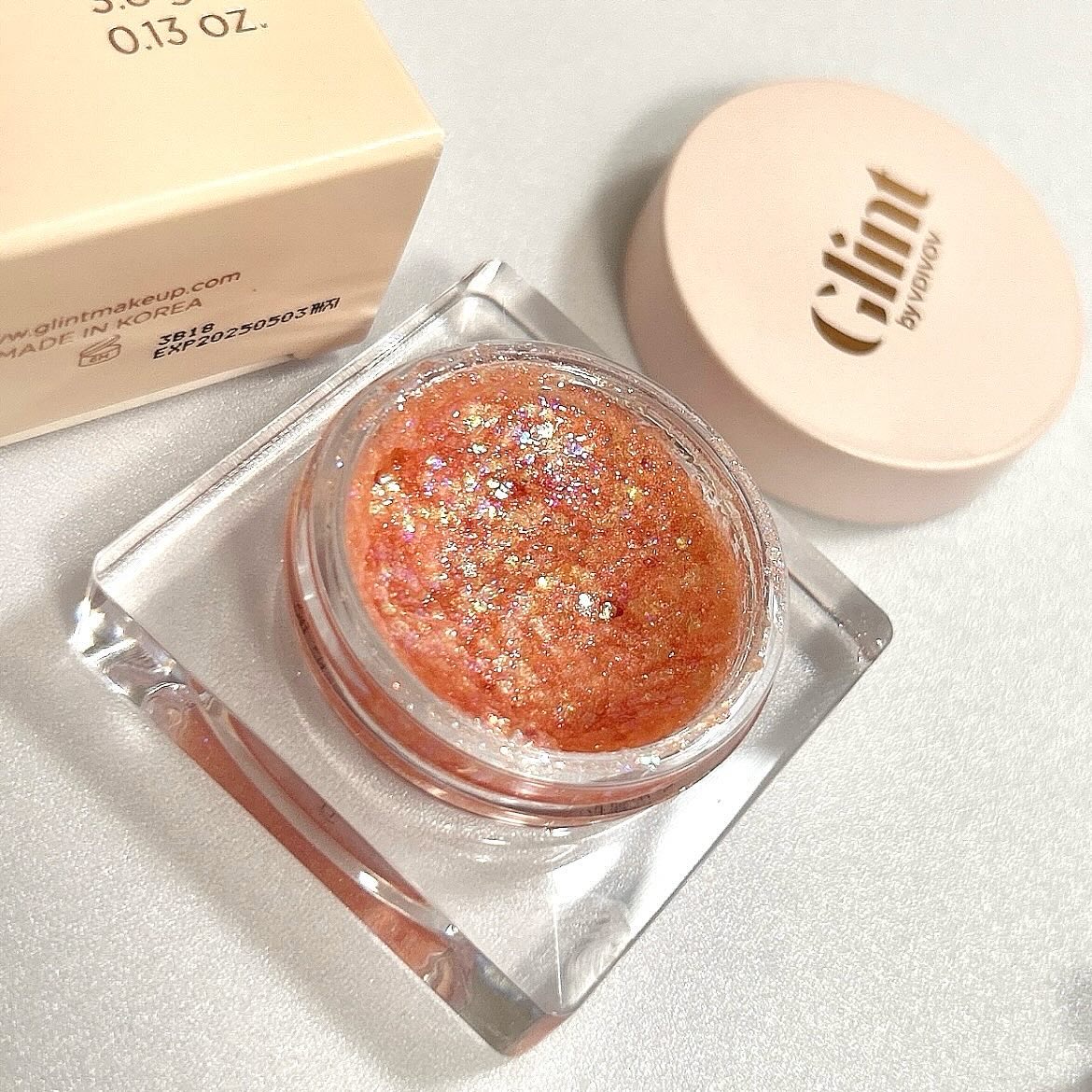 グリッタージェル  02 グラッシーラブ/Glint/グリッターを使ったクチコミ（2枚目）