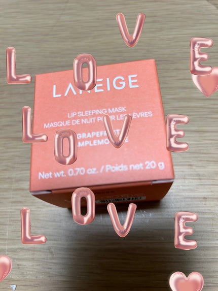 リップスリーピングマスク/LANEIGE/リップバームを使ったクチコミ(1枚目)