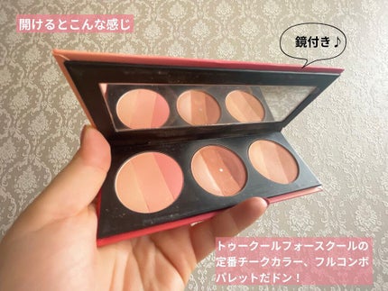 ティー パーティー ブラッシャー パレット/too cool for school/パウダーチークを使ったクチコミ(2枚目)