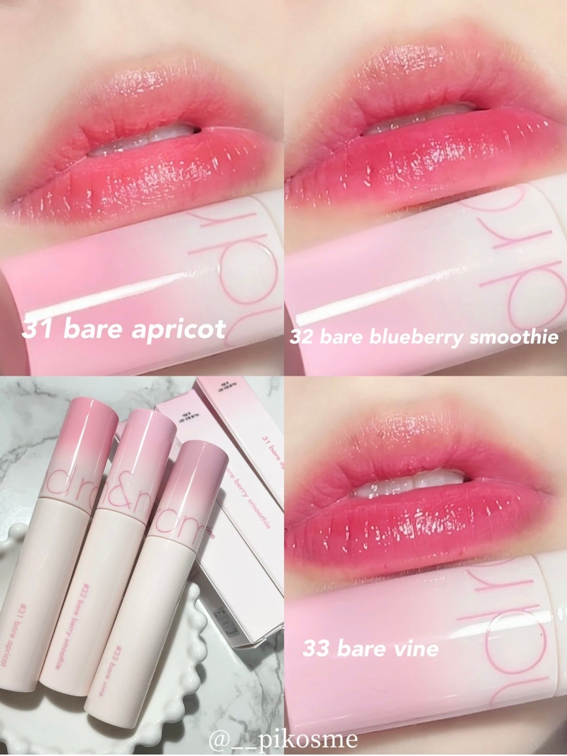 ジューシーラスティングティント/rom&nd/リップティントを使ったクチコミ(2枚目)