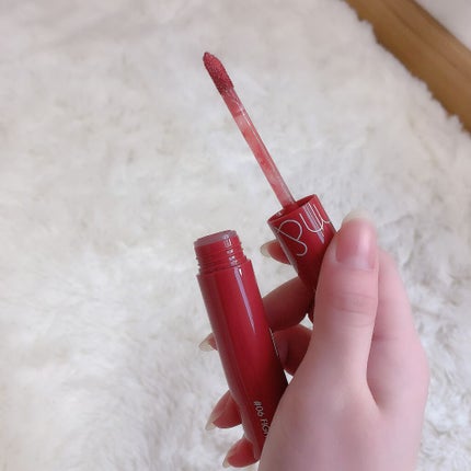 ジューシーラスティングティント/rom&nd/リップティントを使ったクチコミ(6枚目)