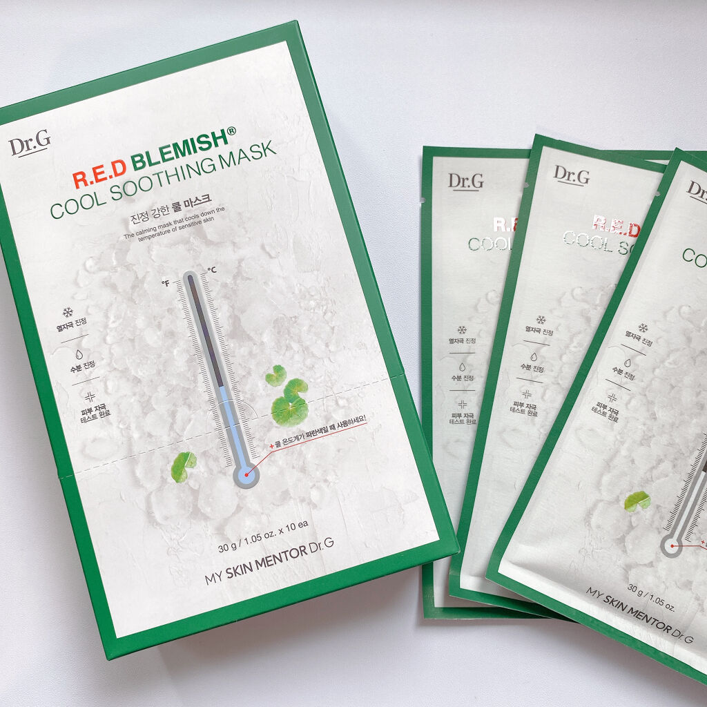 レッドブレミッシュ クールスージングマスク/Dr.G/シートマスク・パックを使ったクチコミ（1枚目）