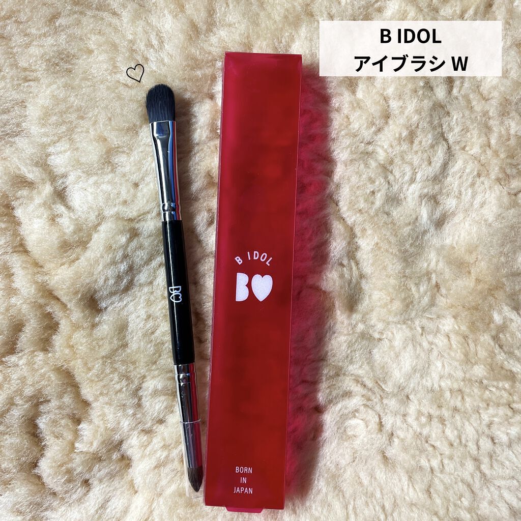 アイブラシ WR/b idol/メイクブラシを使ったクチコミ（1枚目）